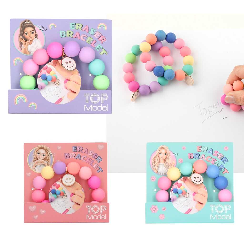 topmodel pulsera goma de borrar
