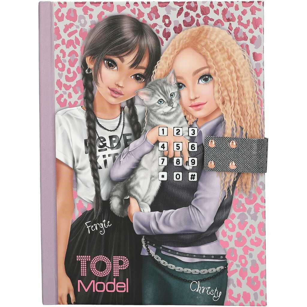 topmodel diario con código secreto rebel kitty