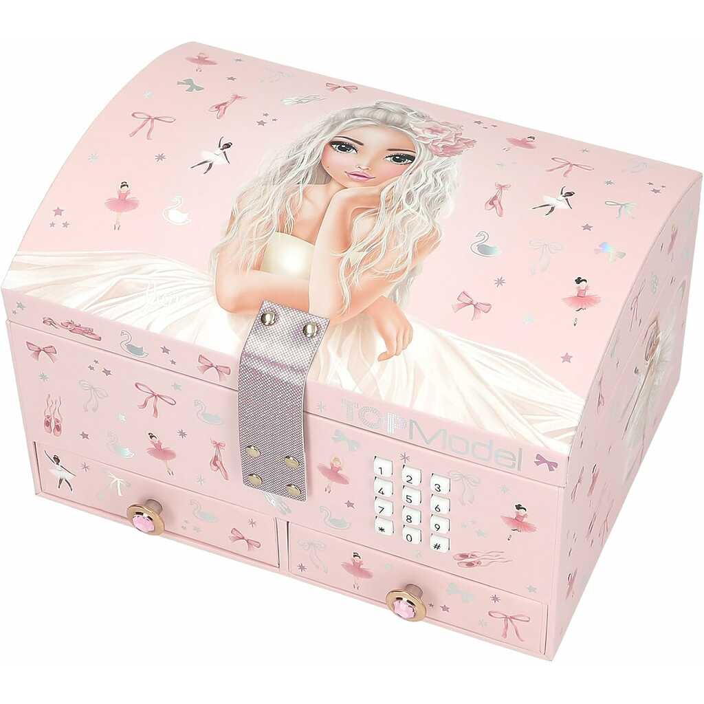 joyero grande con código y música ballet