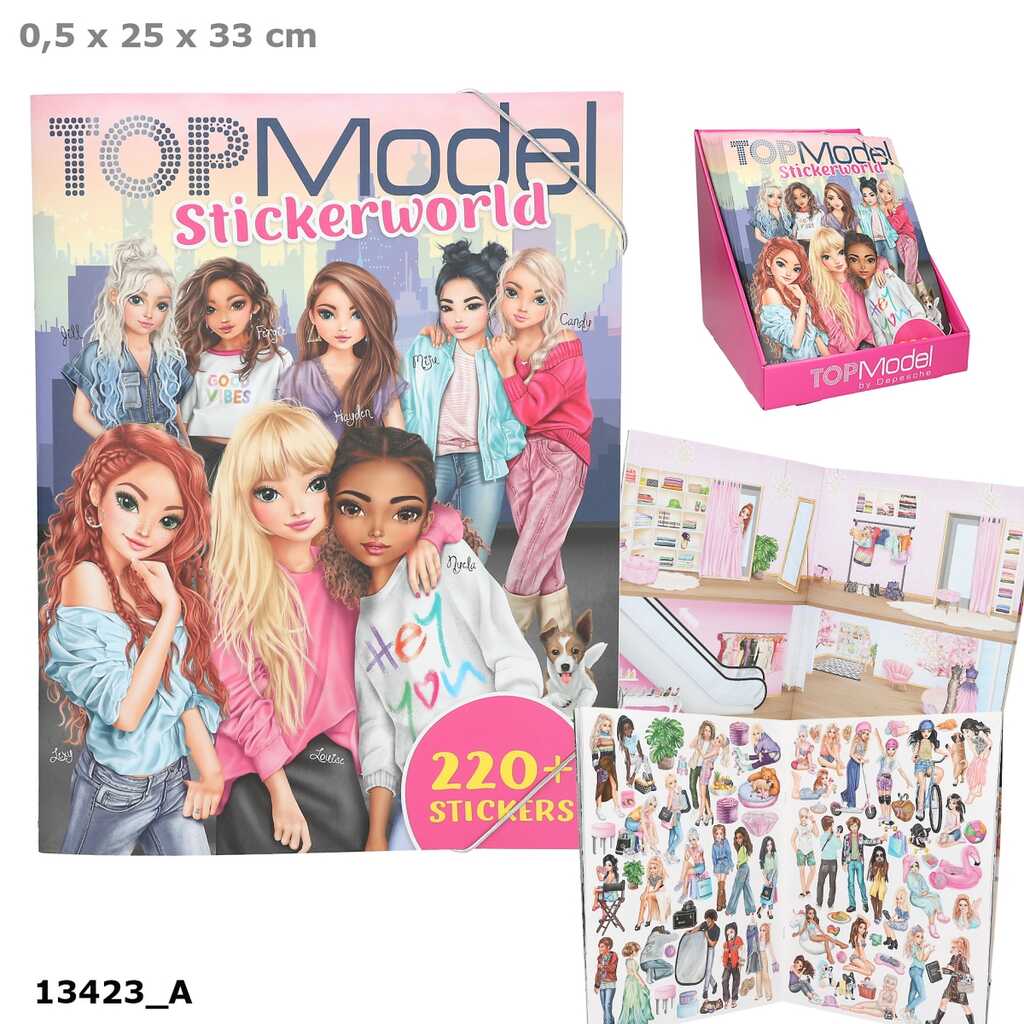 topmodel stickerworld