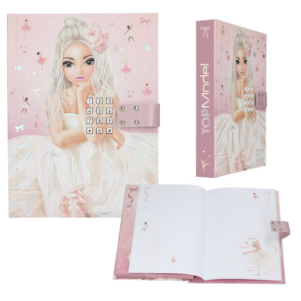 topmodel diario con código secreto ballet