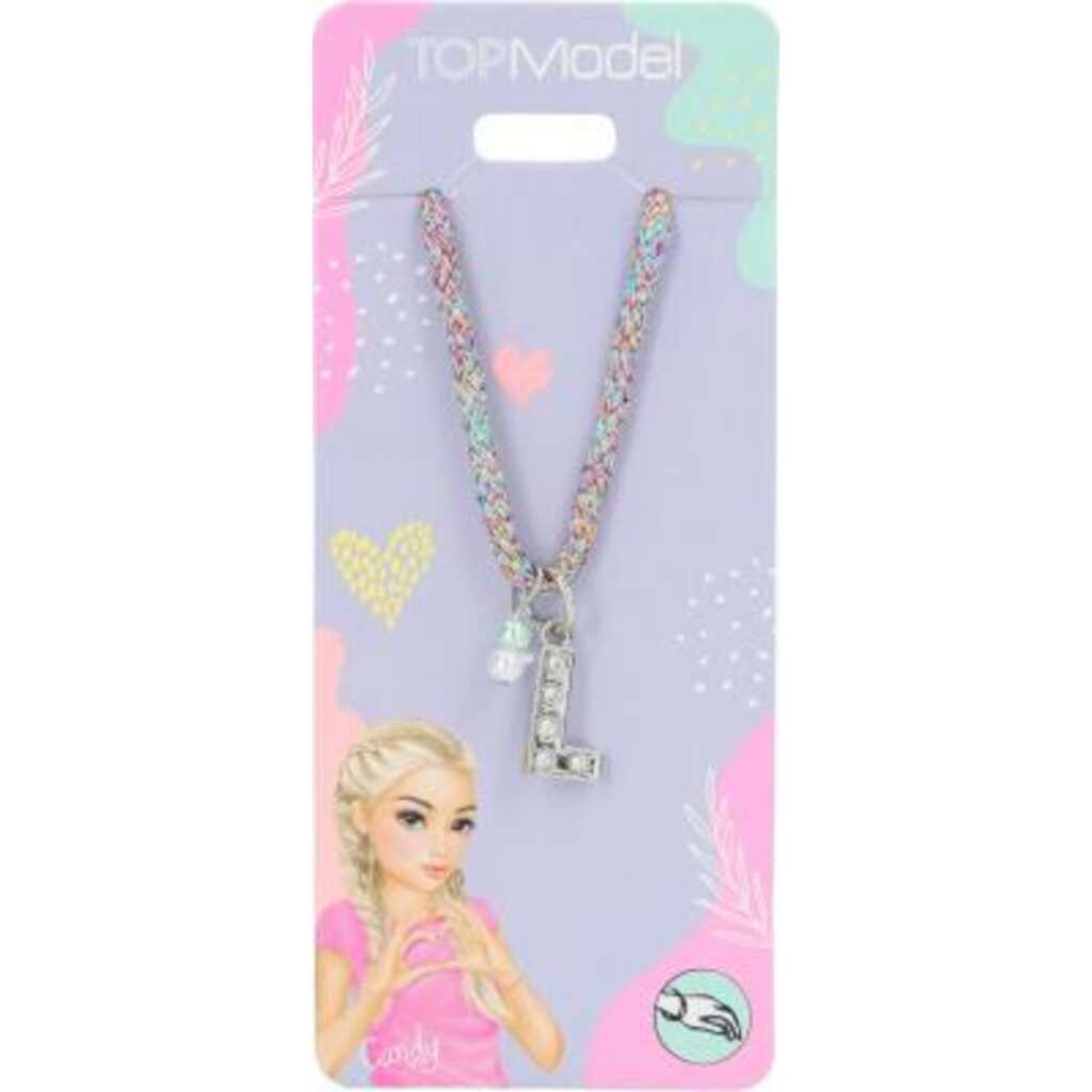 pulsera alfabeto topmodel - letra l