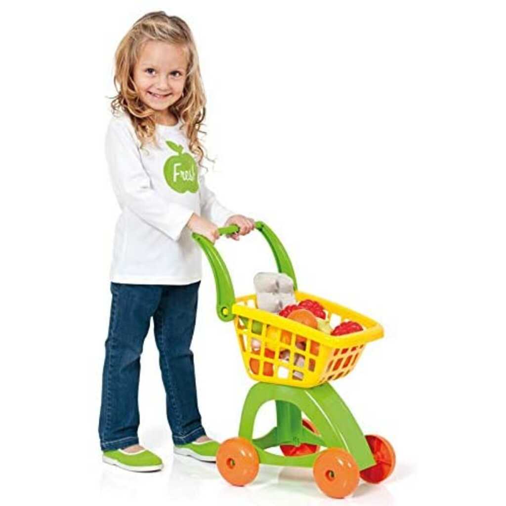 carrito compra con accesorios