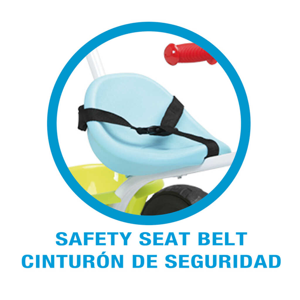 triciclo urban trike 3 en 1 rosa