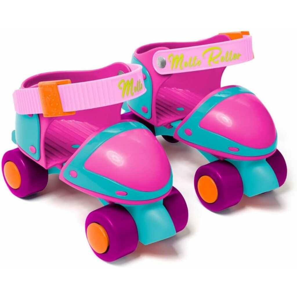 mis primeros patines color rosa