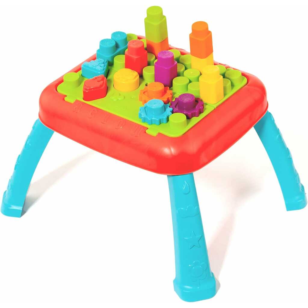 mesa de actividades con 20 piezas