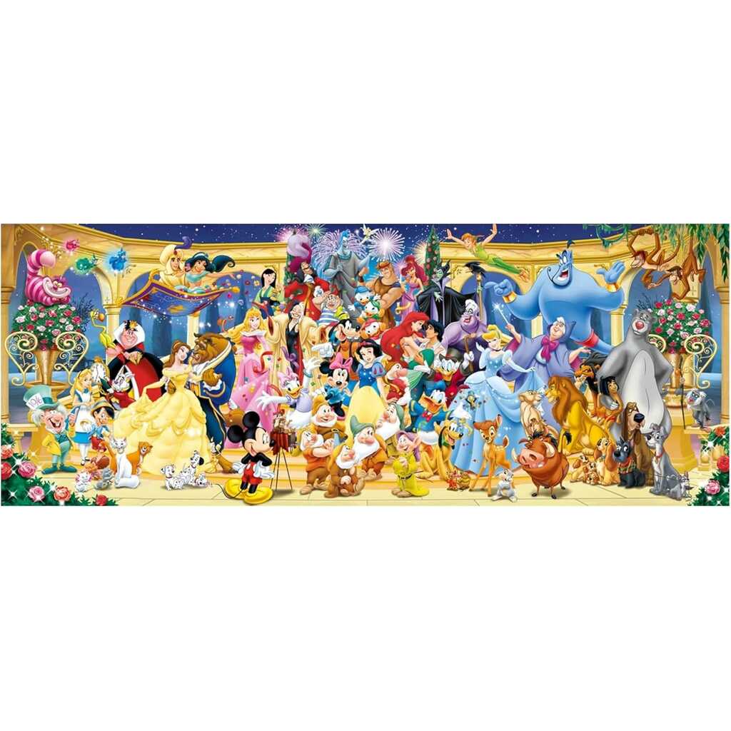 puzzle 1000 panorama disney foto de grupo