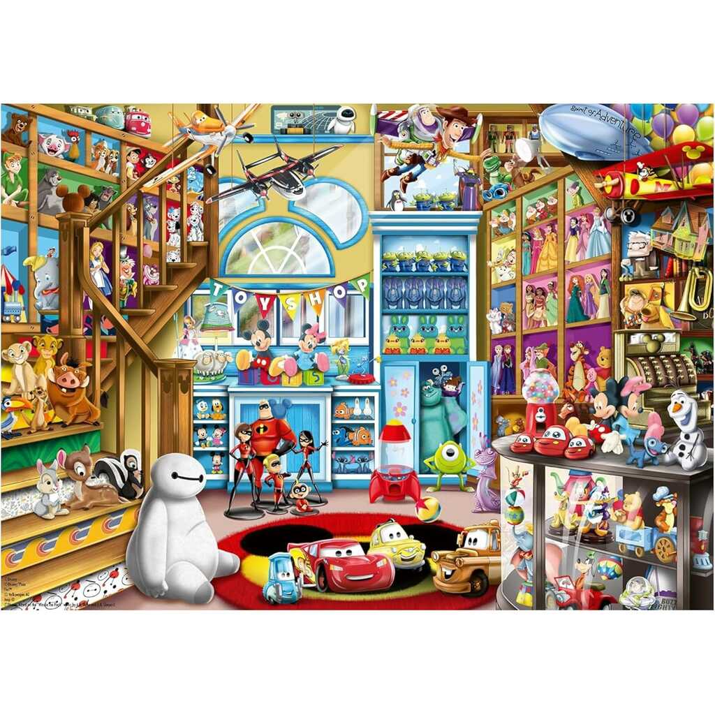 puzzle 1000 tienda de juguetes disney pixar