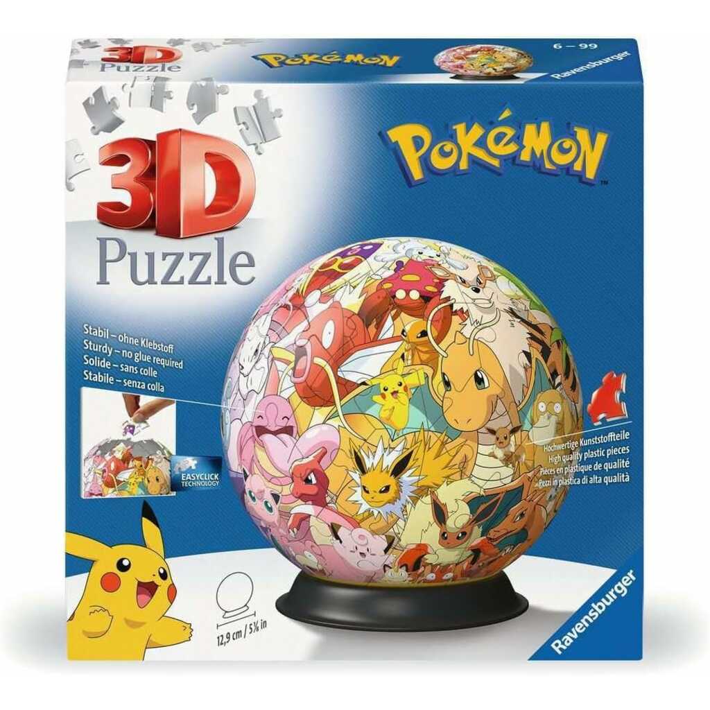 pokémon puzzleball 72 piezas