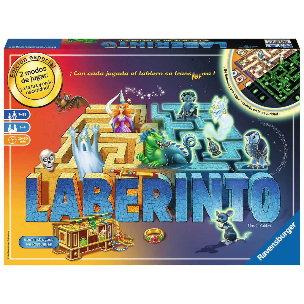 laberinto glow in the dark