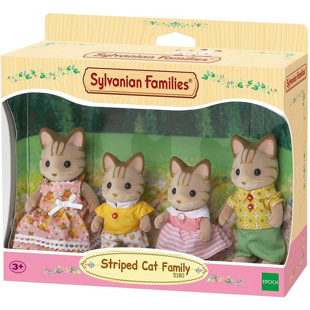 sf familia gatos rayas