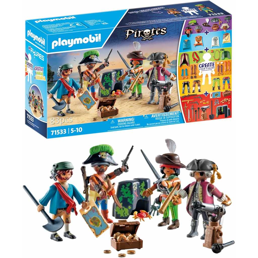 my figures: piratas