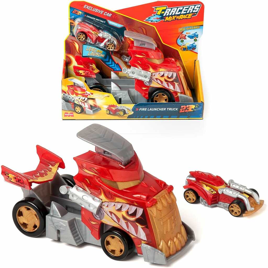 t-racers mix'n race - fire launcher