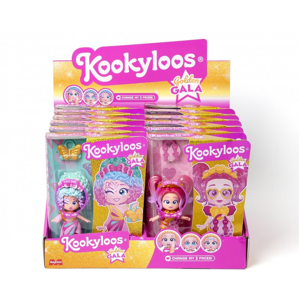 kookyloos golden gala muñeca surtidas