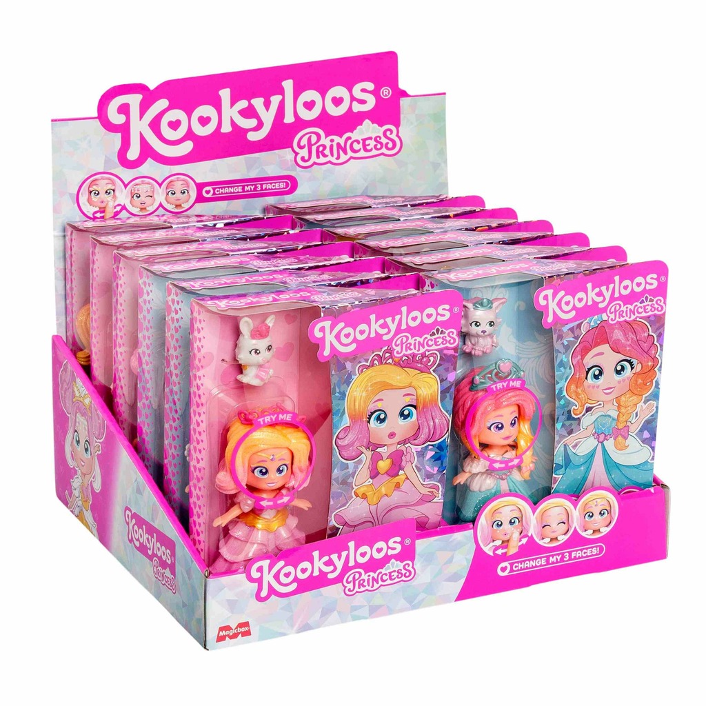 kookyloos princess - muñecas surtidas
