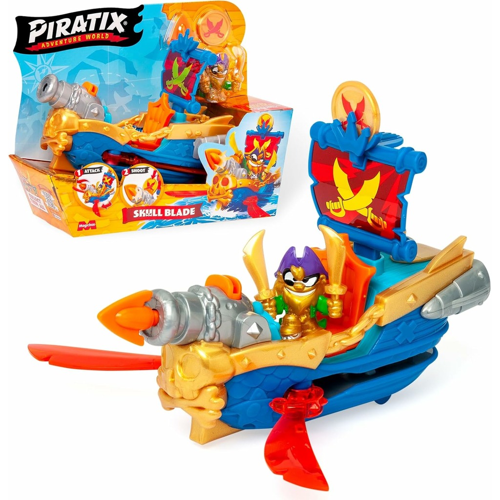 piratix pirate ship - skull blade