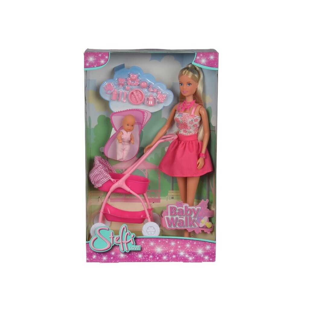 steffi love paseo bebé, 2 surtidos