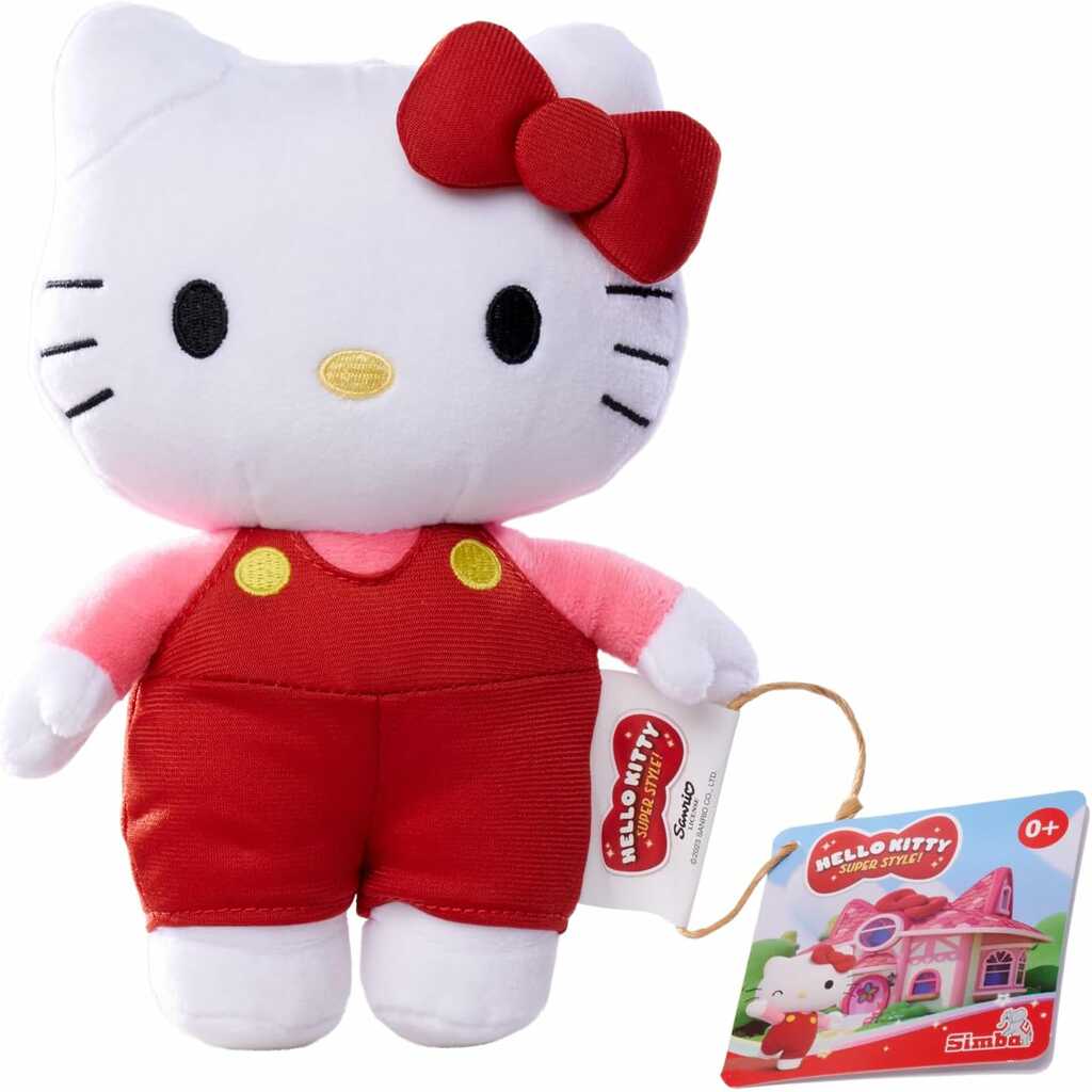 peluche hello kitty super style 20cm 4 surtidos