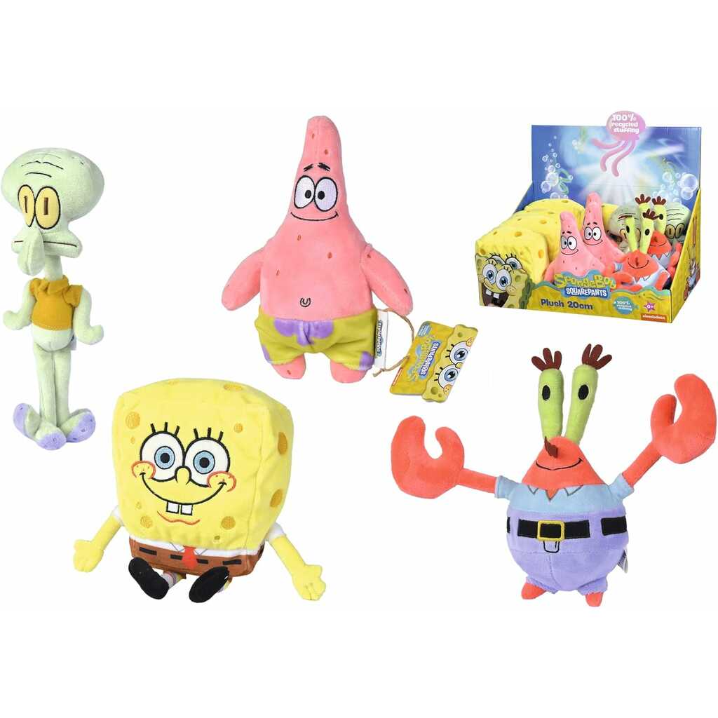 peluche bob esponja 20cm