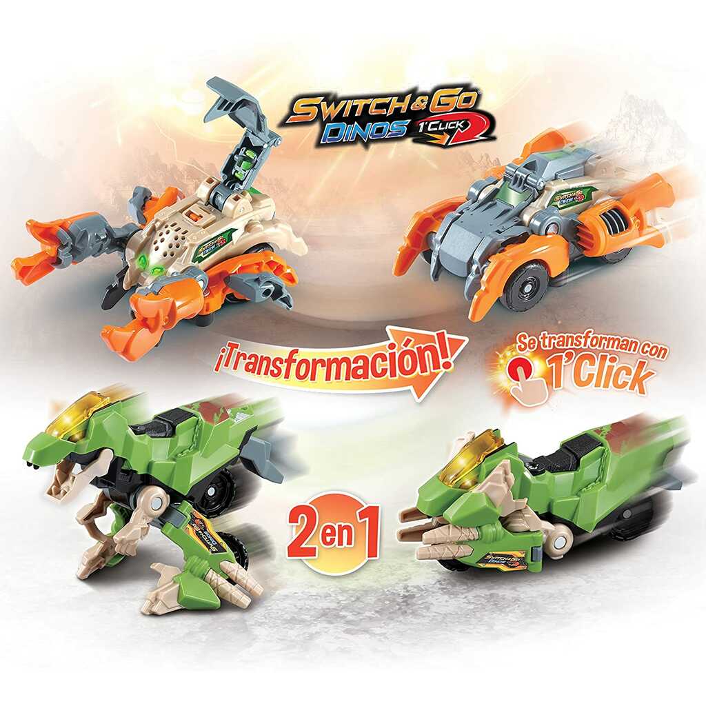 switch & go dinos, nuevo surtido