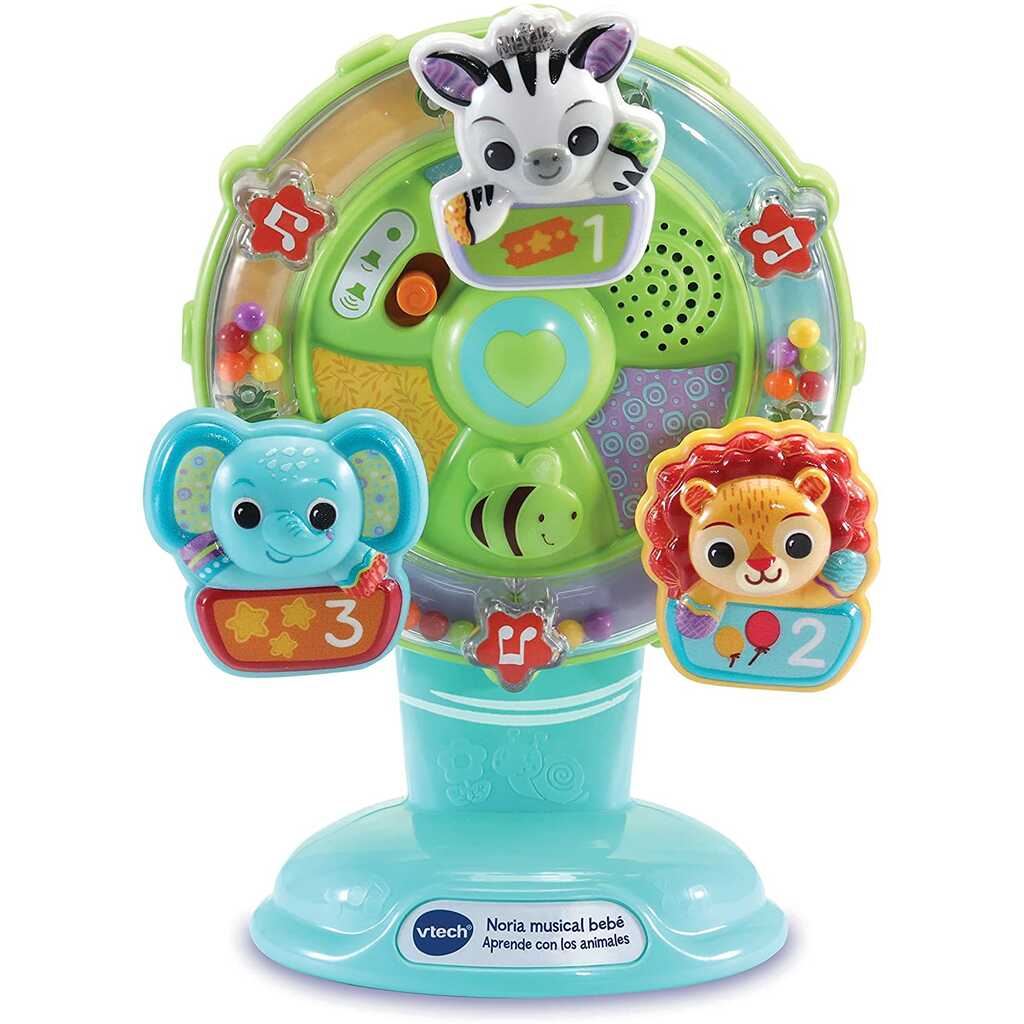 noria musical bebé aprende con los animales