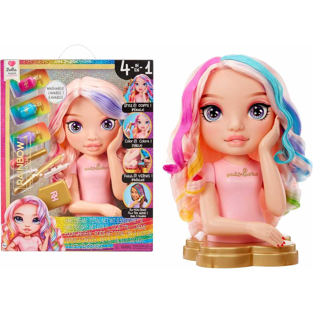rainbow high styling head playset