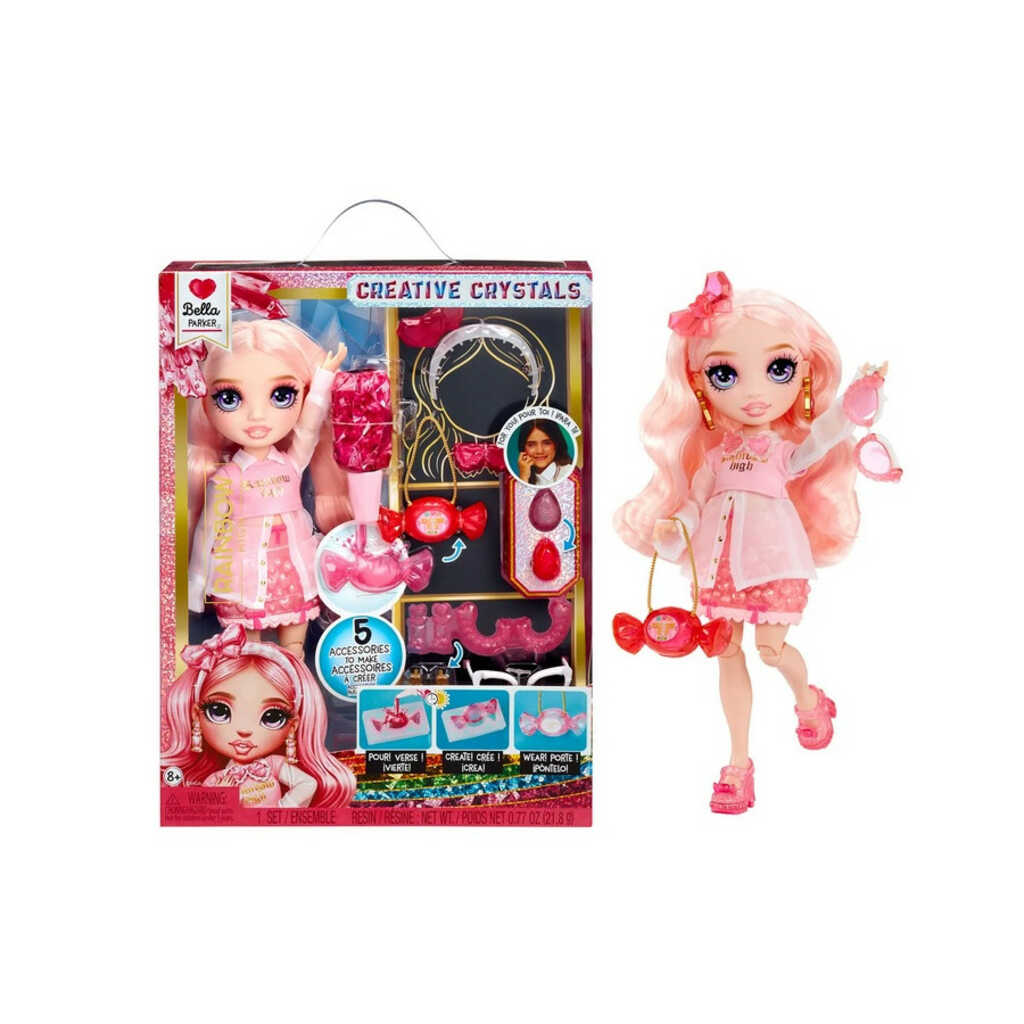 rainbow high creative crystals bella parker