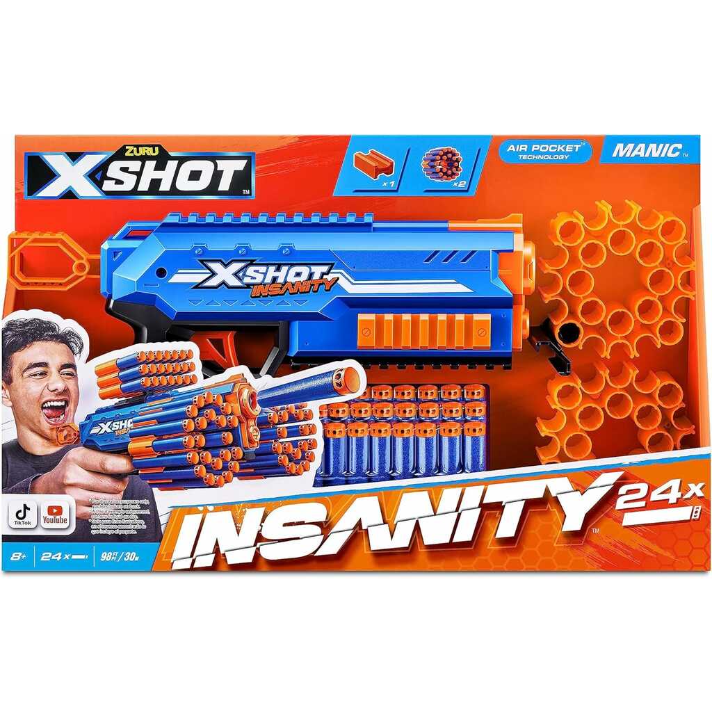 pistola x-shot insanity manic