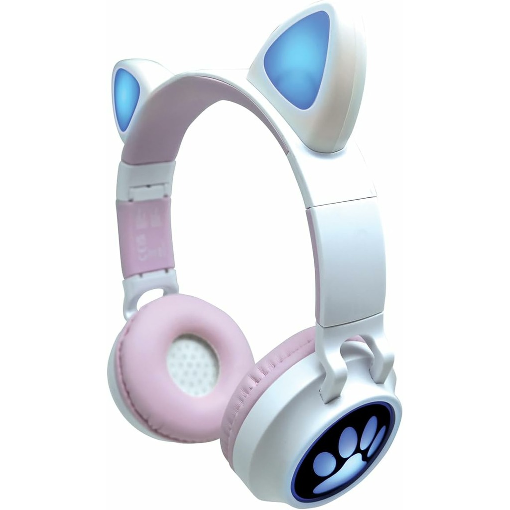 auriculares bluetooth con orejas de gato
