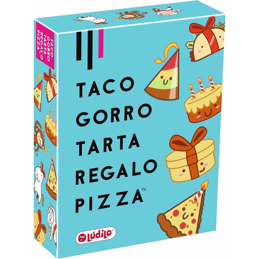 taco, gorro, tarta, regalo, pizza