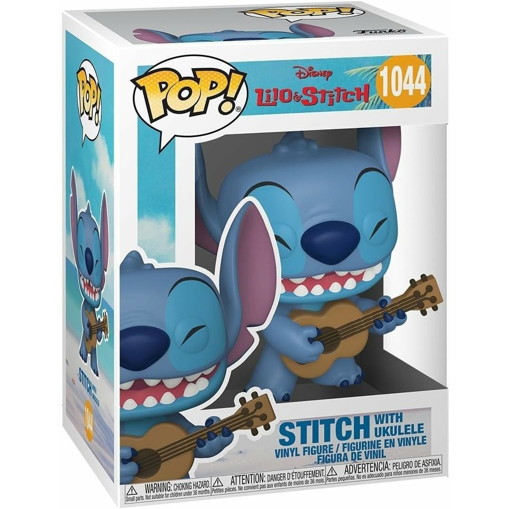 funko pop stitch with ukelele - lilo & stitch