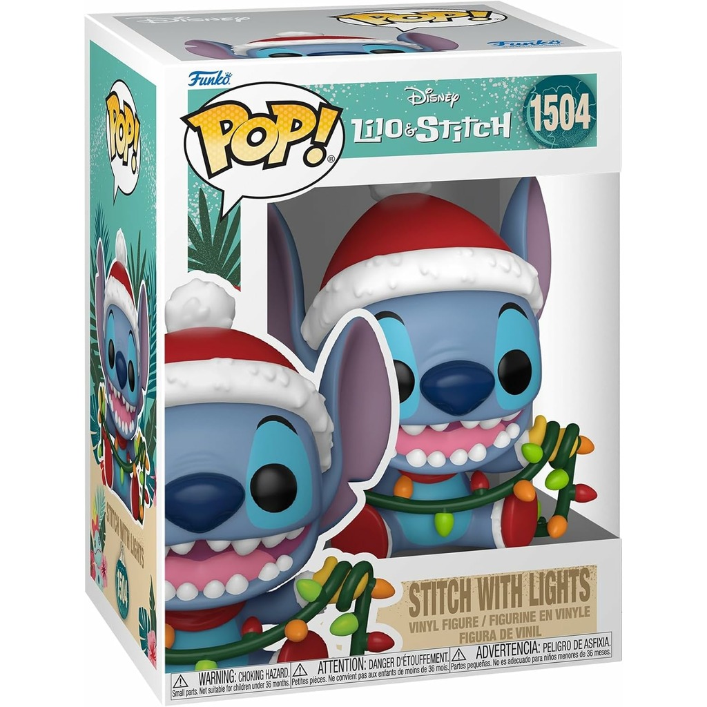 funko pop stitch with lights