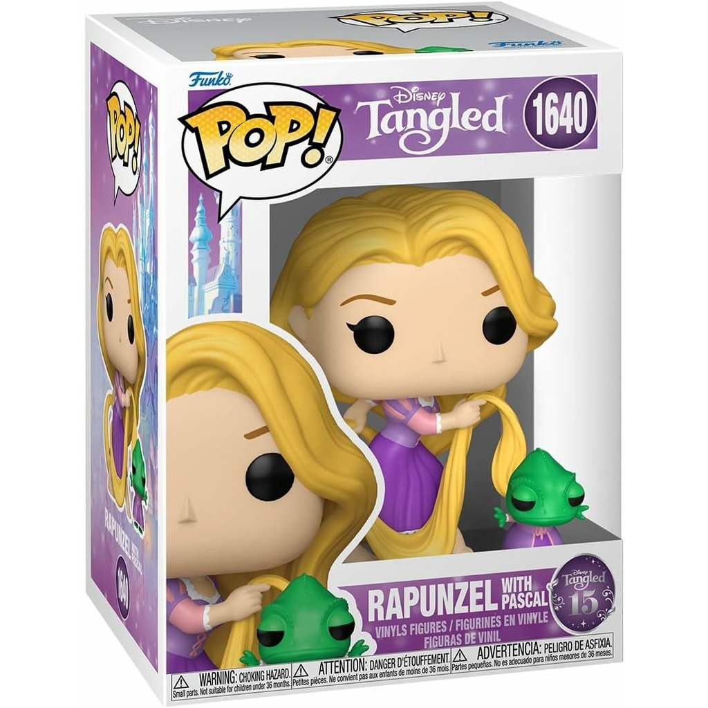 funko pop rapunzel con pascal