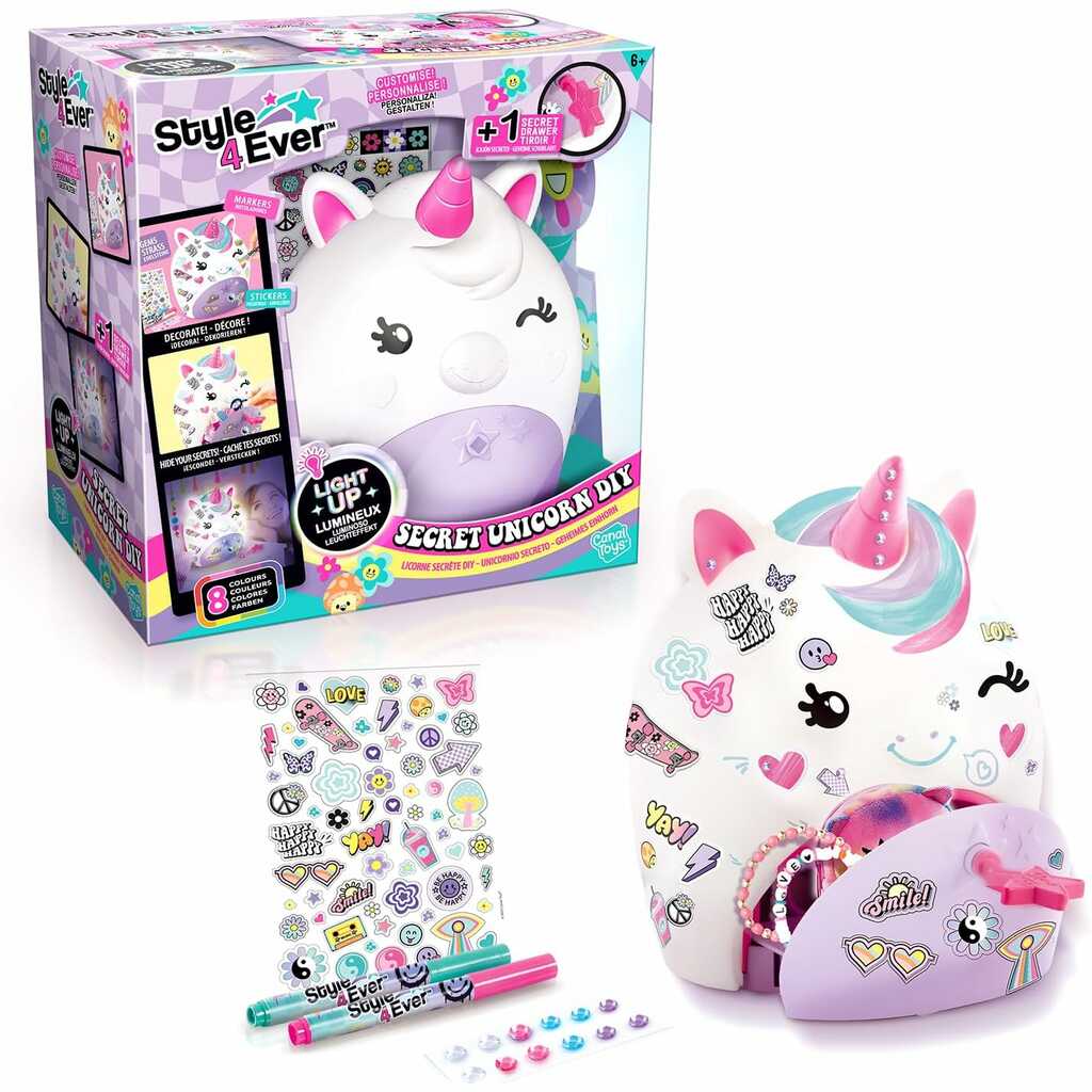 style4ever secret unicorn lamp diy