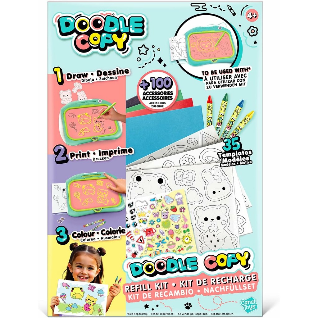 kit recambios impresora doodle copy