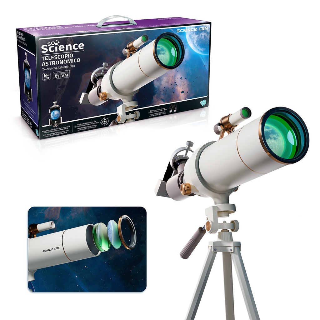 telescopio astronómico