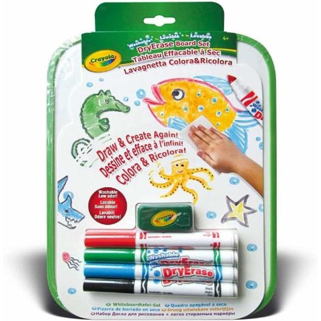 pizarra 4 rotuladores dry-erase y borrador