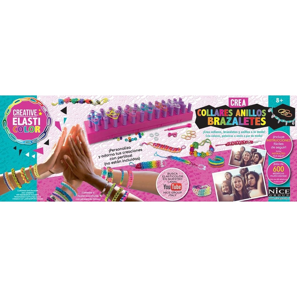 elasticolor starter set 600 piezas