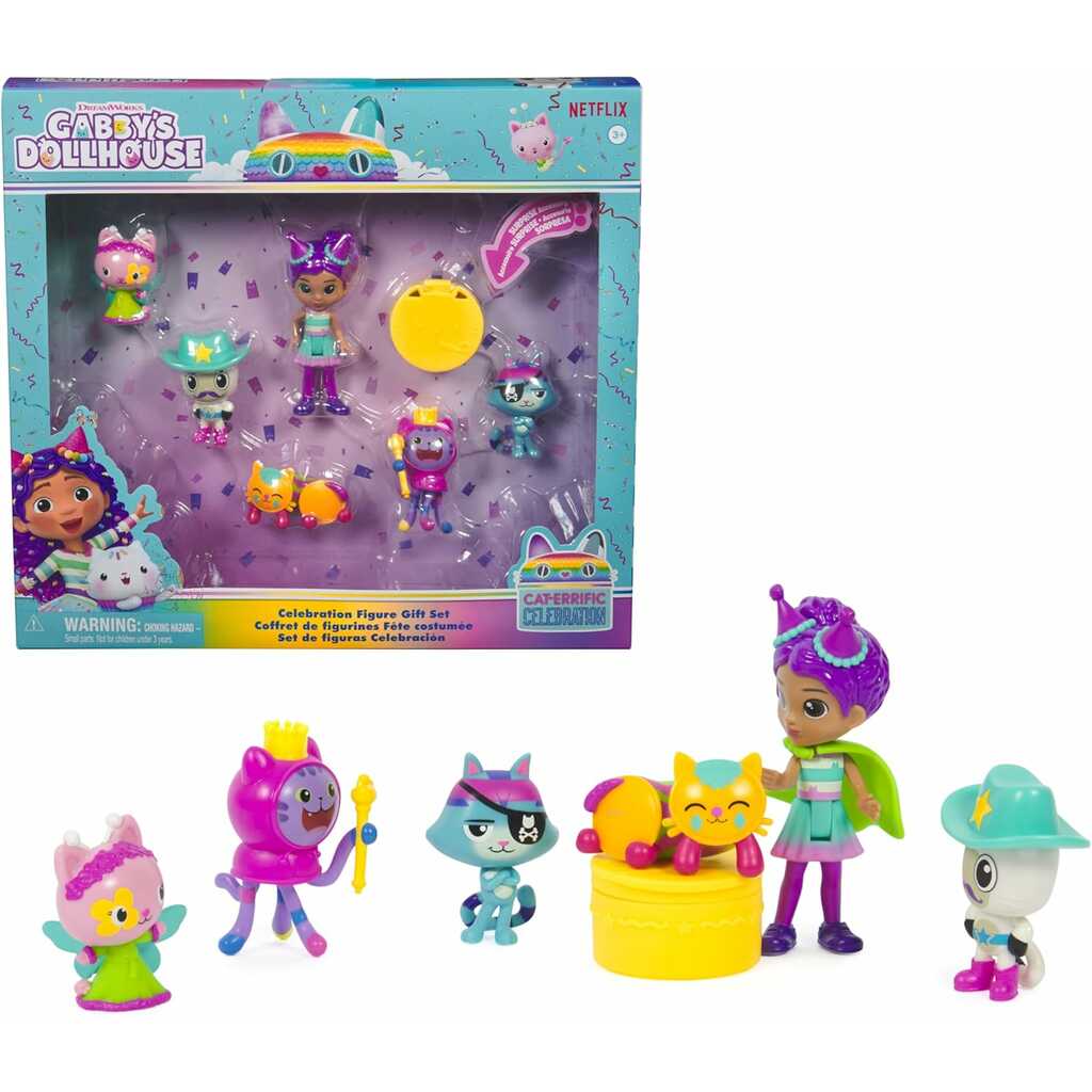 gabby set de figuras festivo