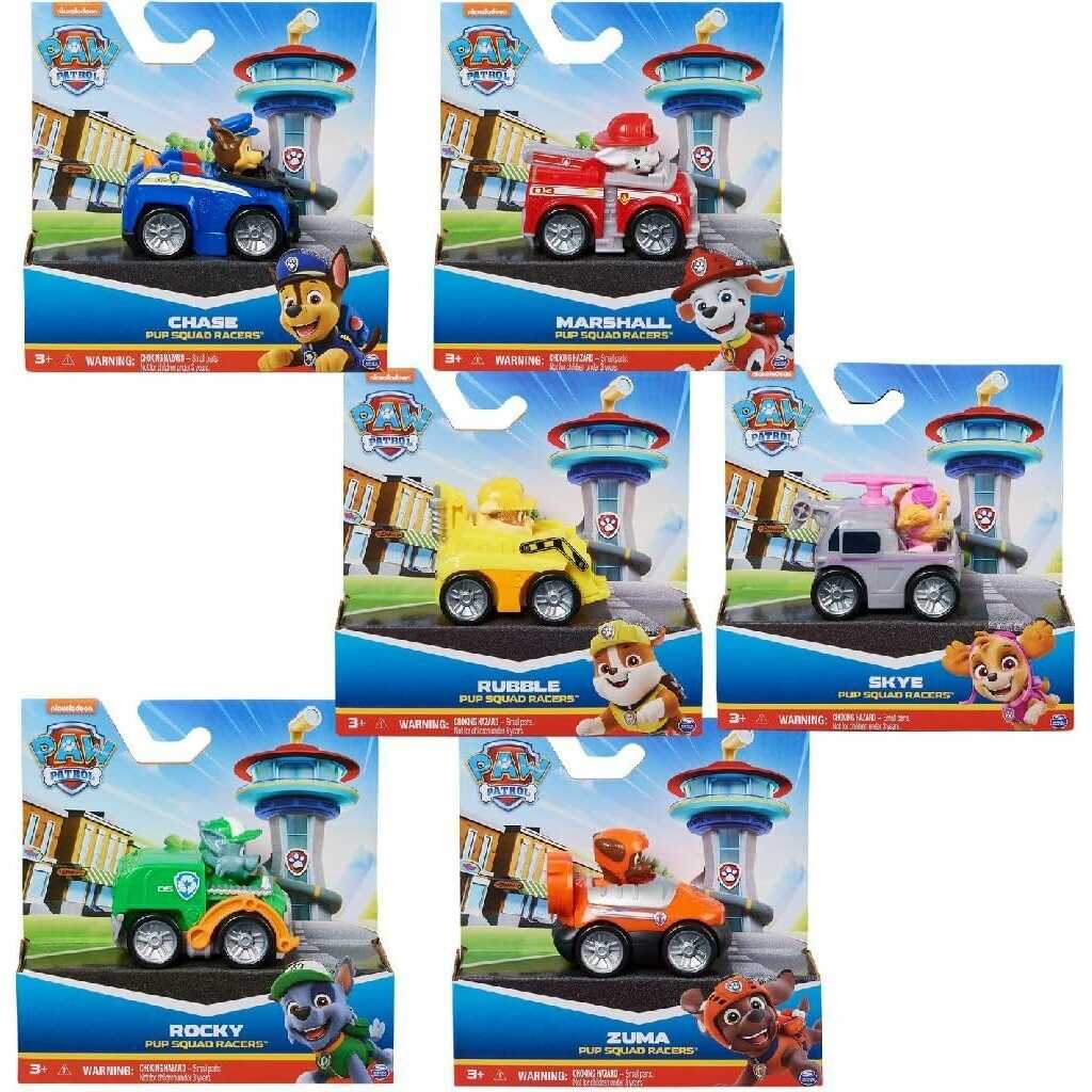 paw patrol vechiculo pup squad racer surtido