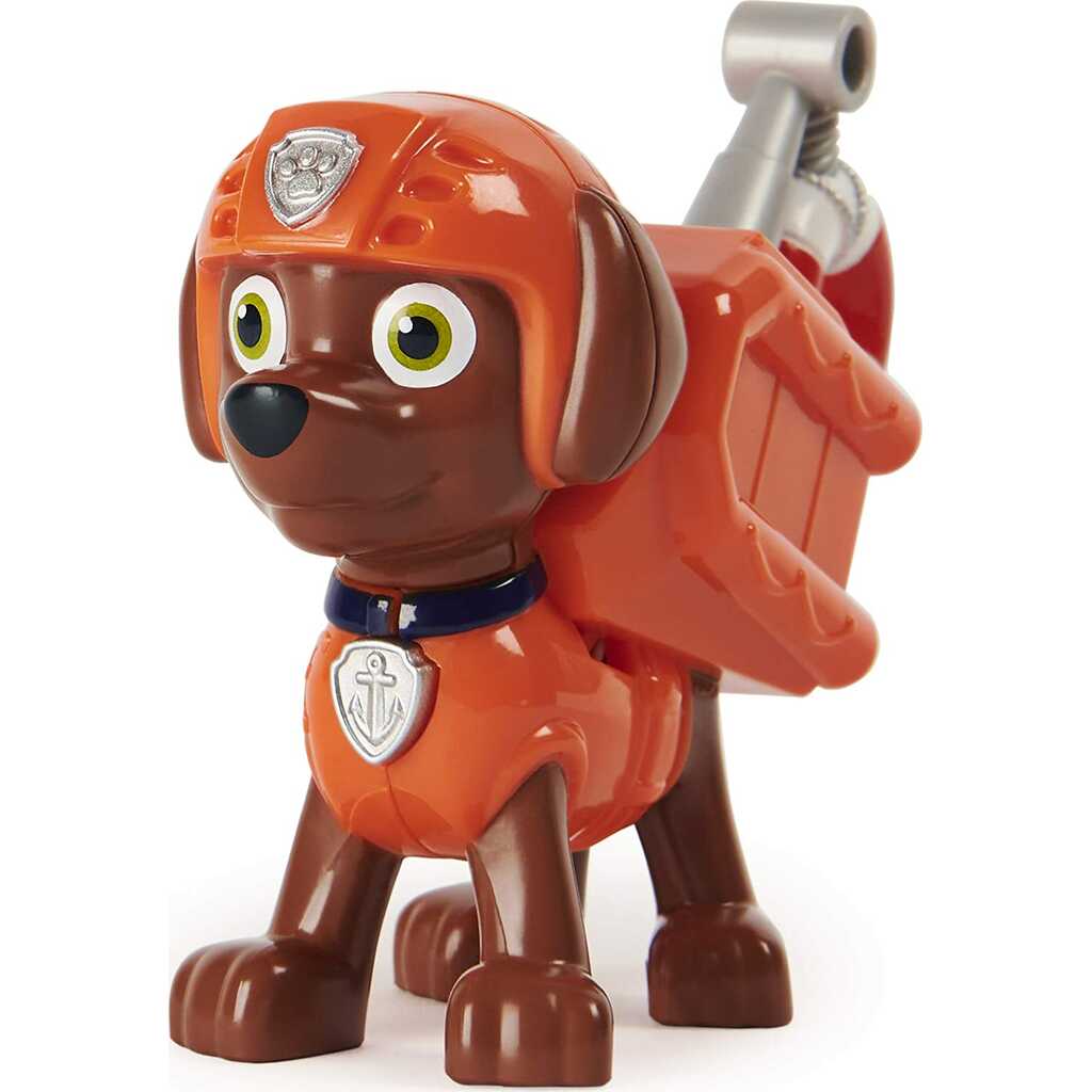 paw patrol figura y placa action pack