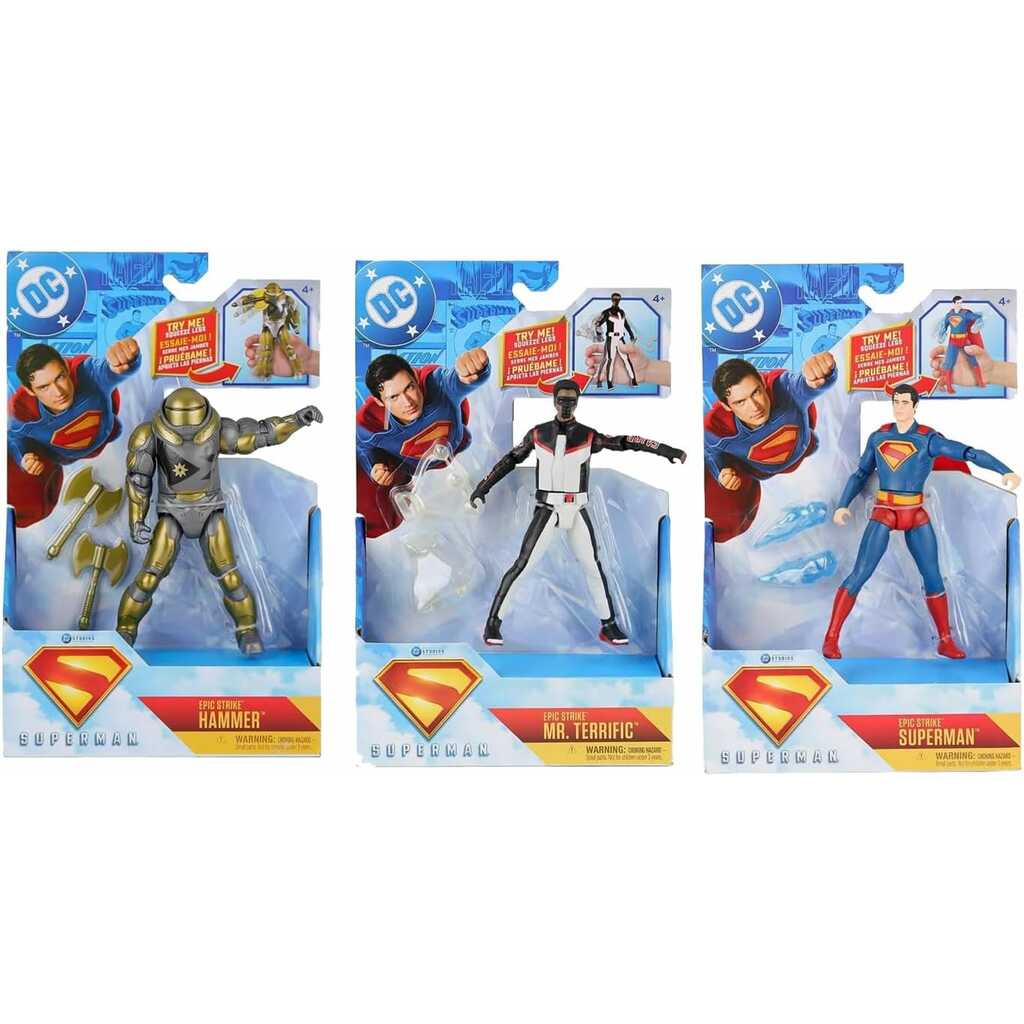 superman figura battle attack surtidas