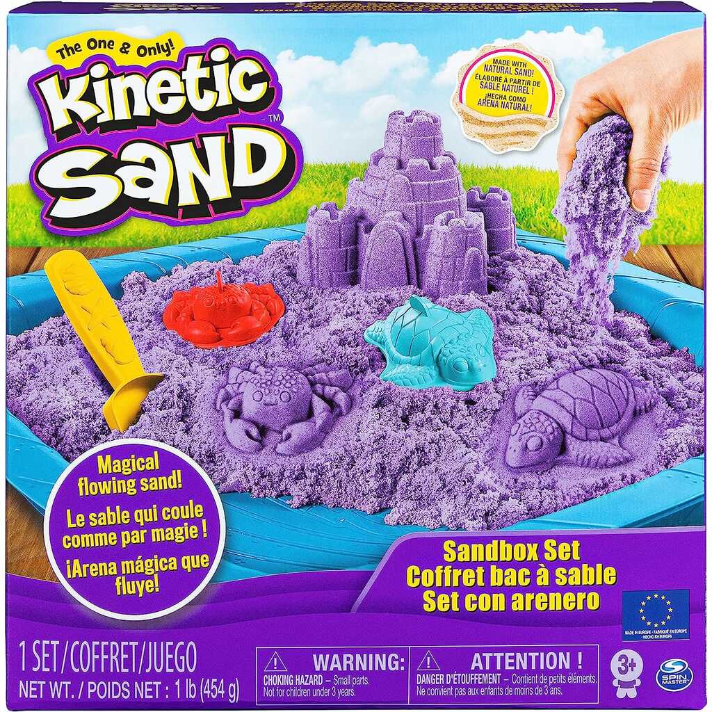 kinetic sand set castillo de arena refresh