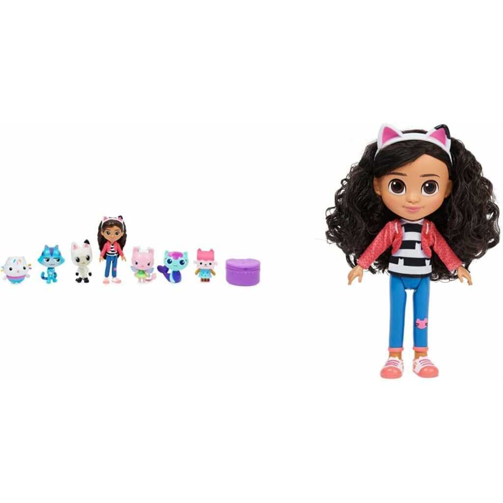 set de figuras la casa de muñecas de gabby