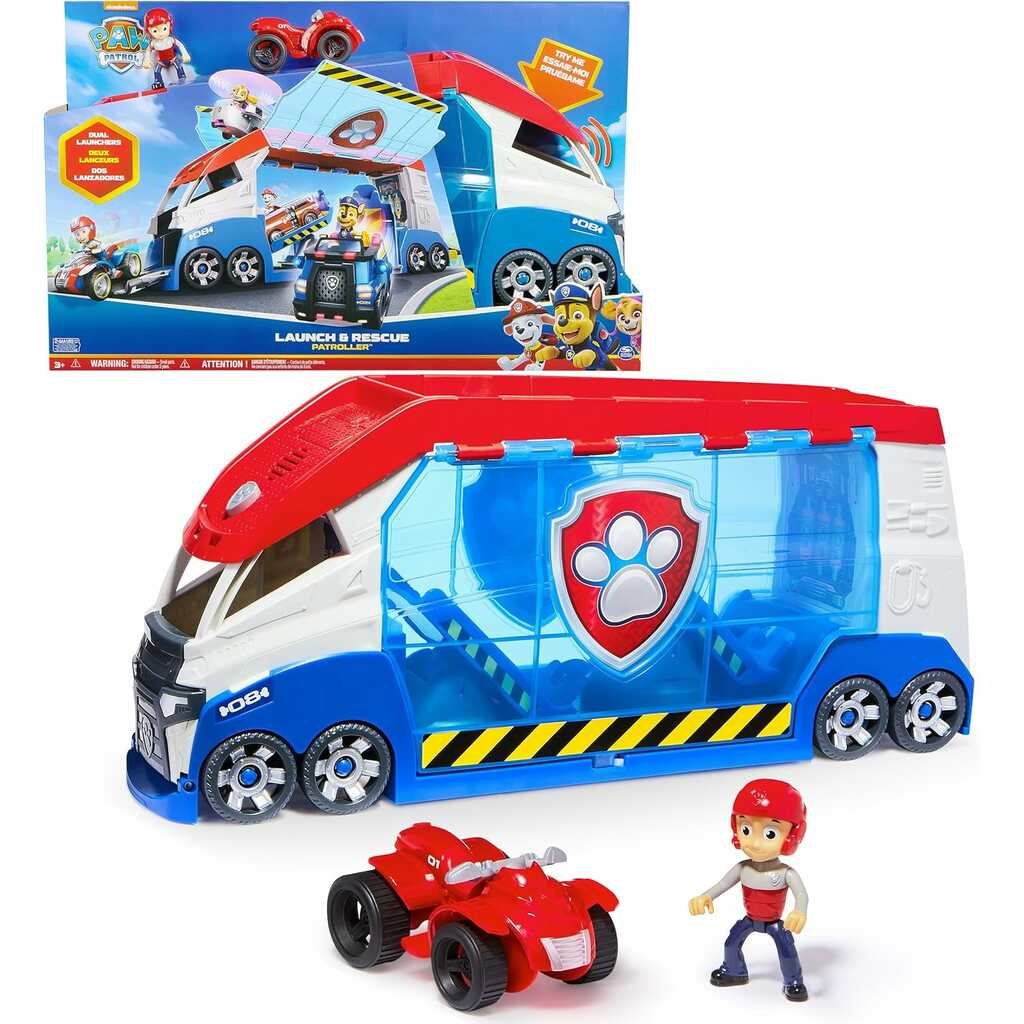 paw patrol launch & rescue patroller