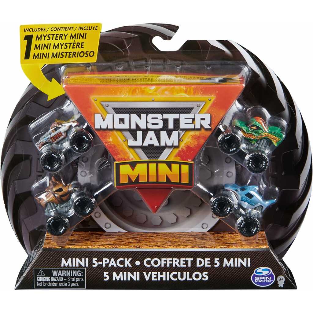 monster jam mini 5-pack