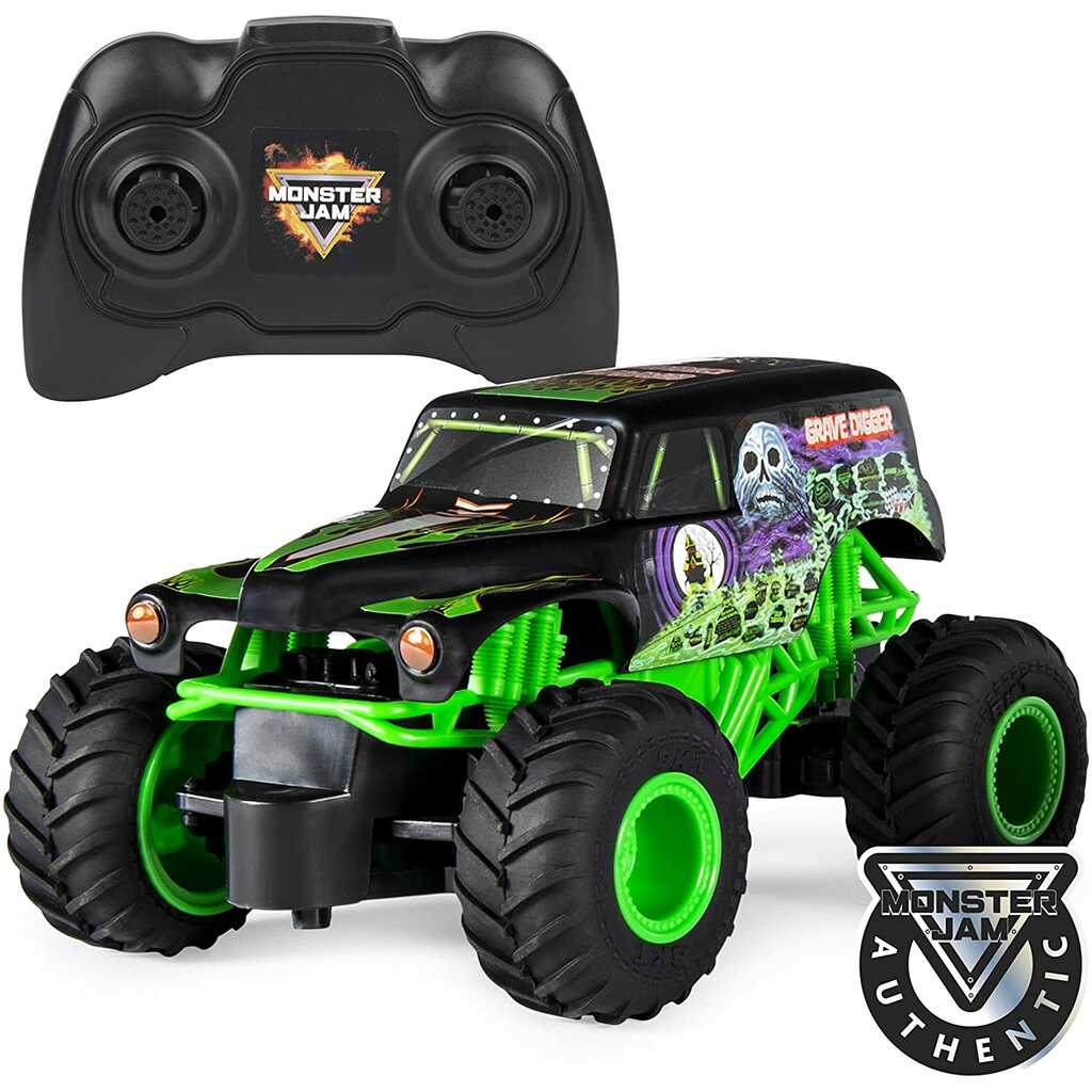 r/c monster jam grave digger 1:24
