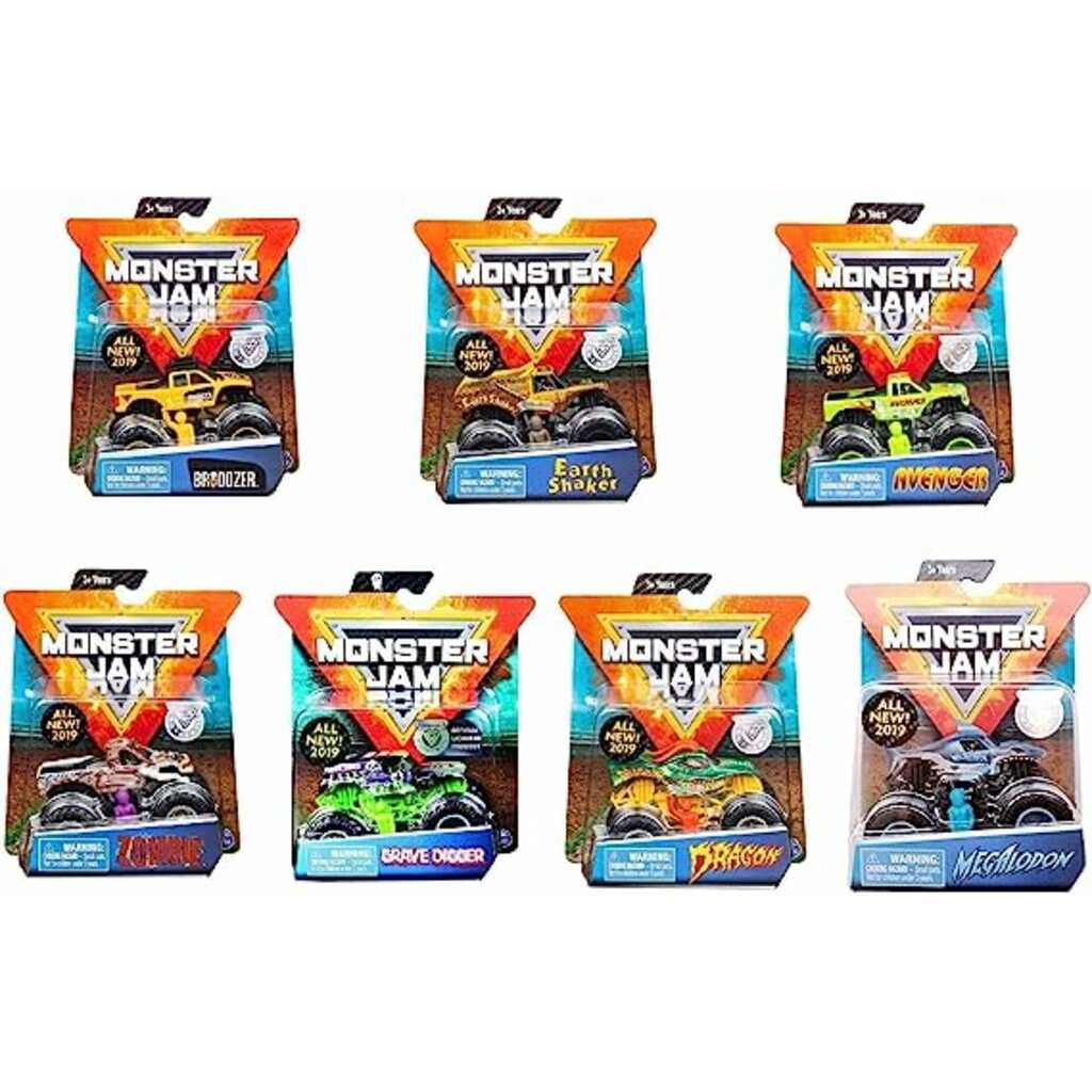 monster jam surtido die cast 1:64