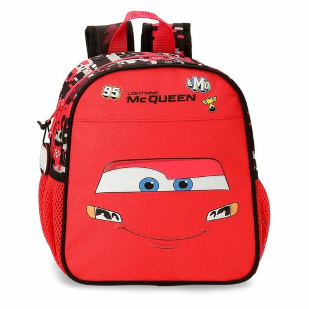 cars mochila adap. 25cm "mcqueed red"