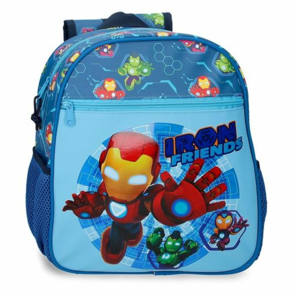 iron man mochila adap. 33cm "iron friends"